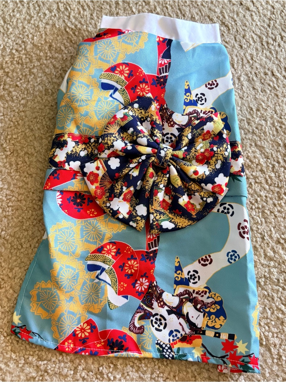 Japanese kimono for small dog